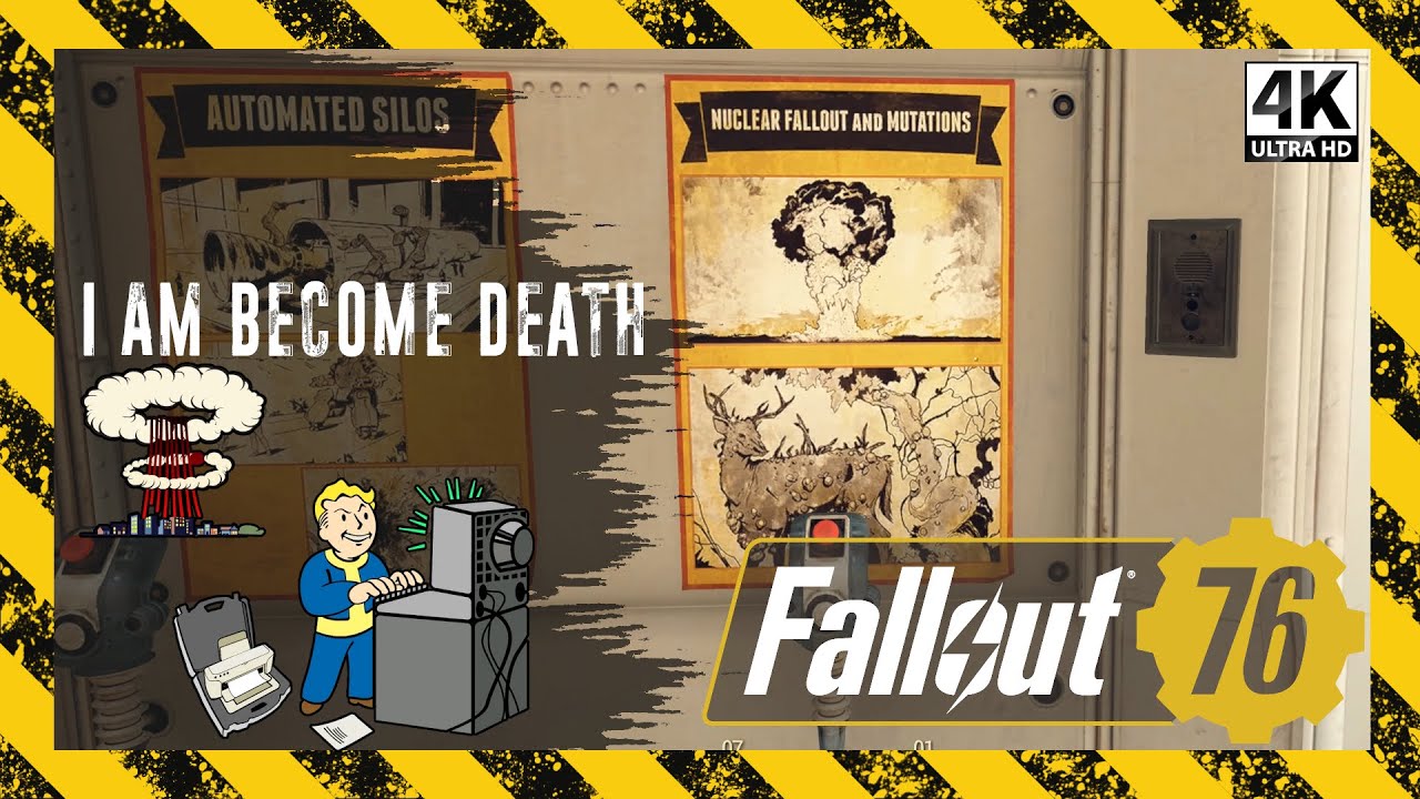 I Am Become Death | Fallout 76 [4K] PC Gameplay | Enclave Main Quest | No Commentary - Ep. 43