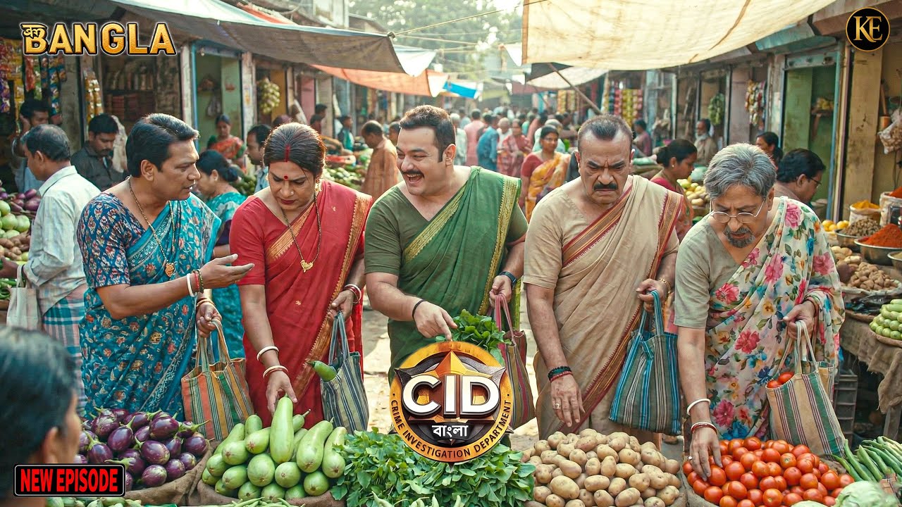 মহিলার ছদ্মবেশে সবজি বাজারে পৌঁছাল CID টিম, কাকে খুঁজছিল তারা? || CID Bangla || নতুন পর্ব ২০২৬
