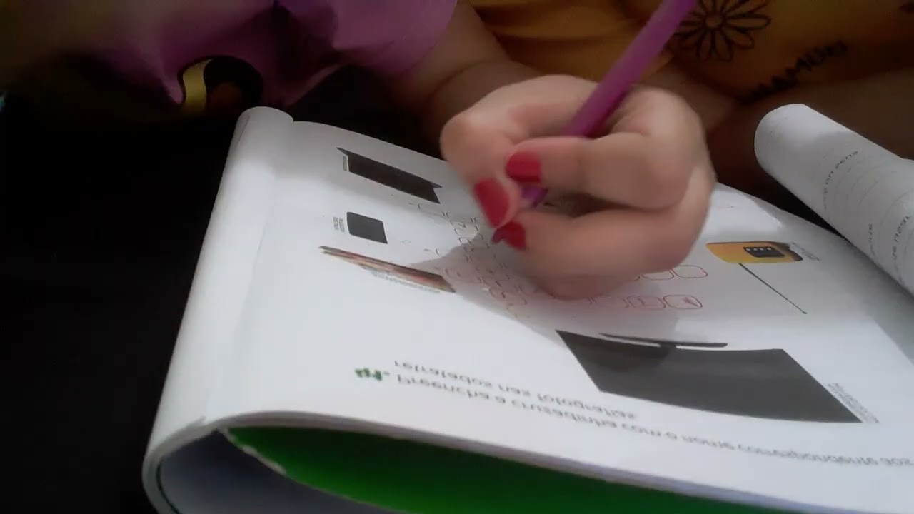 Ensinando minha prima autista 