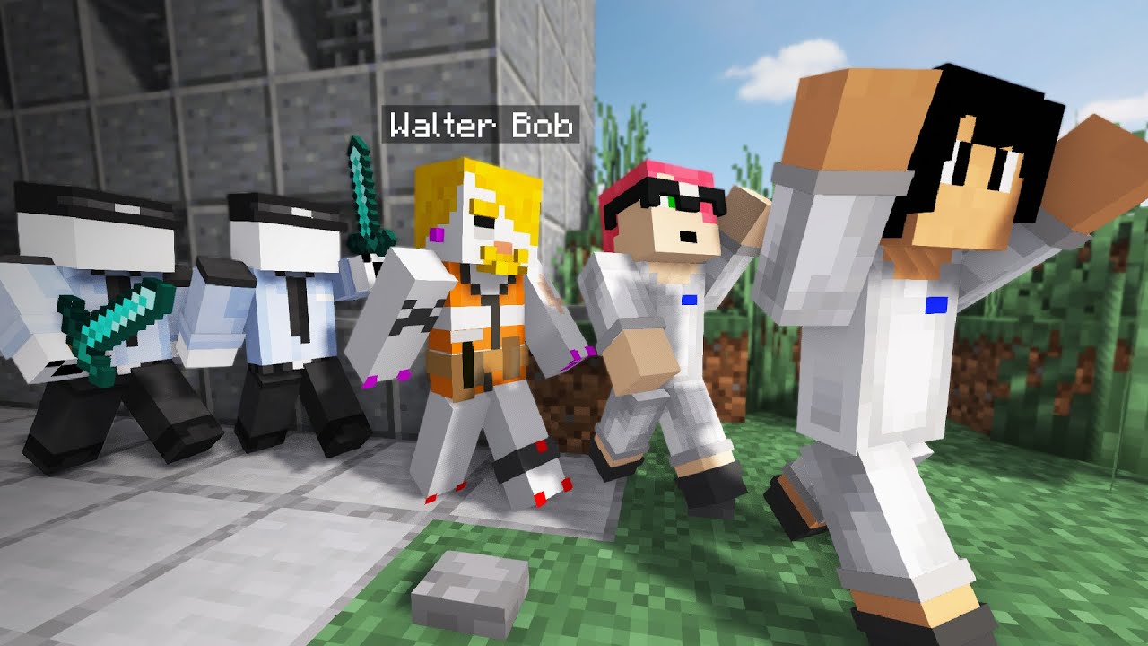 Pac & Mike (Tazercraft) And Walter Bob Escaped From The Prison But Happiness Was Short-Lived! QSMP