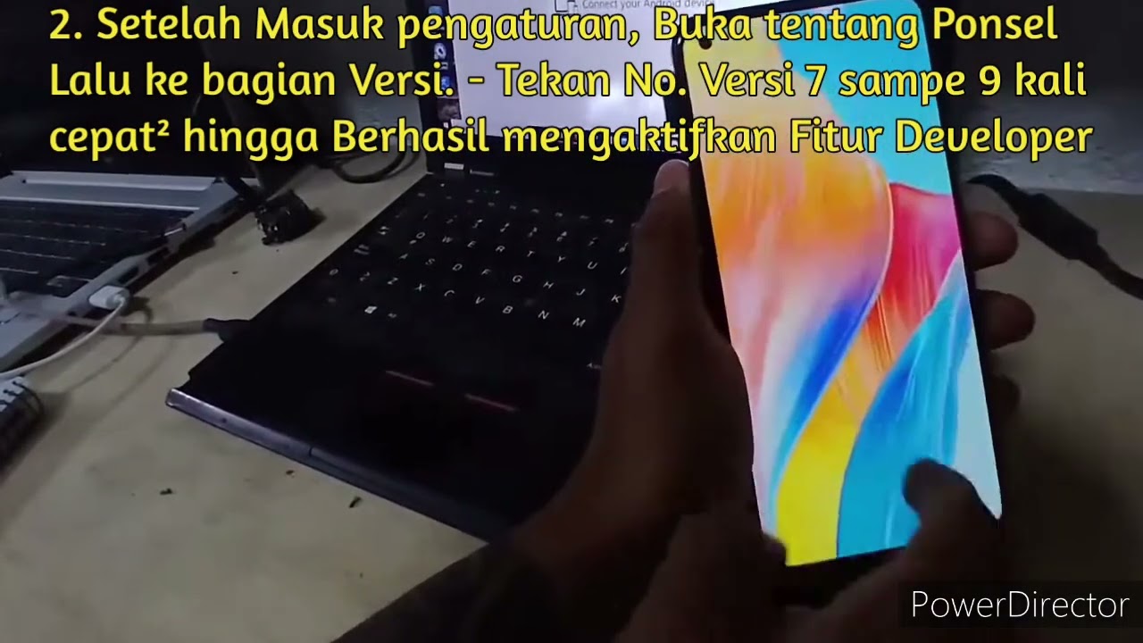 Cara Mengaktifkan Opsi debuging (Proses Debug USB) OPPO MDM / Terkunci finance.