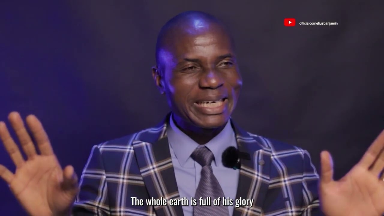 Hallelujah! Holy Holy Holy is the Lord of hosts. Amen. By Evang Cornelius Benjamin.
