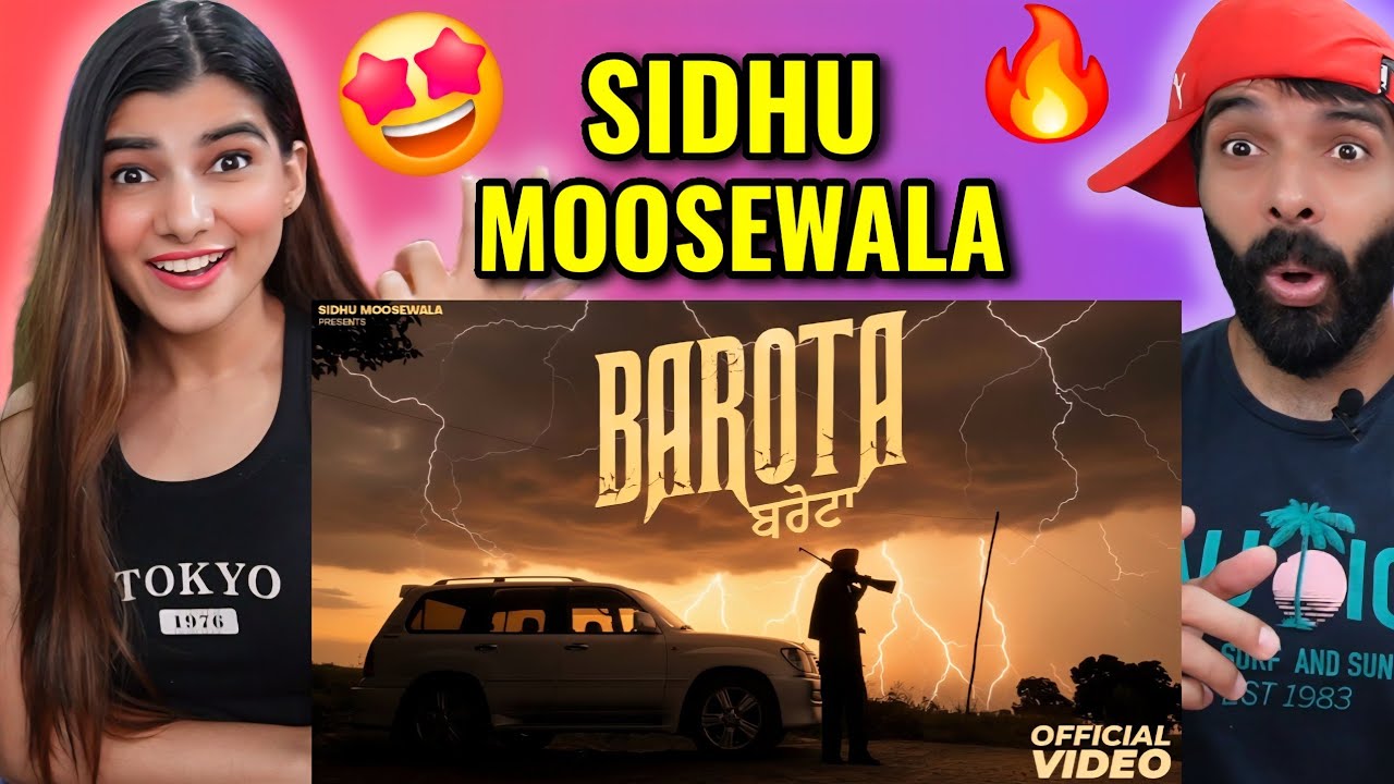 BAROTA (MUSIC VIDEO) SIDHU MOOSE WALA REACTION | THE KIDD | LATEST PUNJABI SONGS 2025
