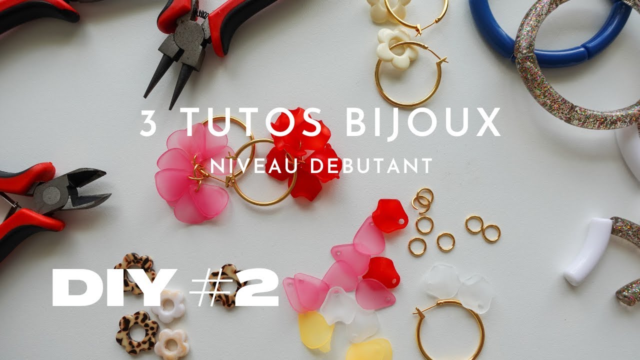 DIY #2 - 3 tutos bijoux accessibles aux débutants