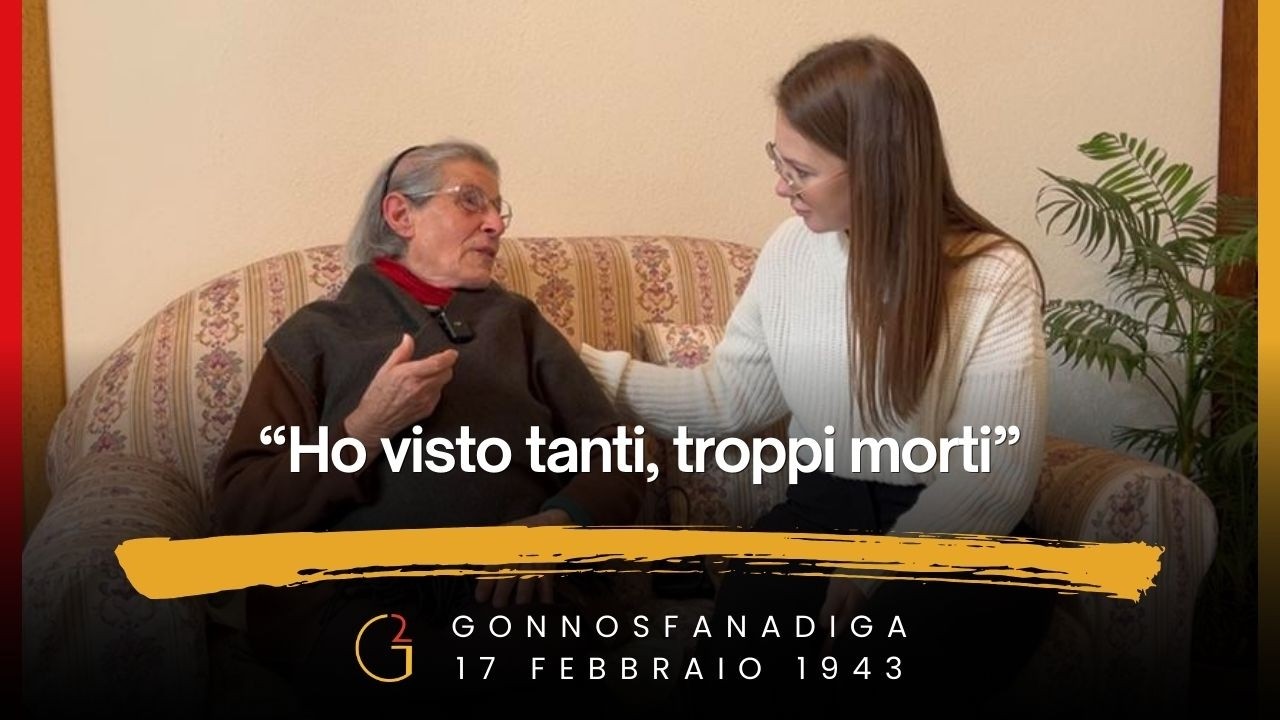 Bombardamento su Gonnosfanadiga, Sardegna (17 Febbraio 1943) - Testimonianza di Lina Concas