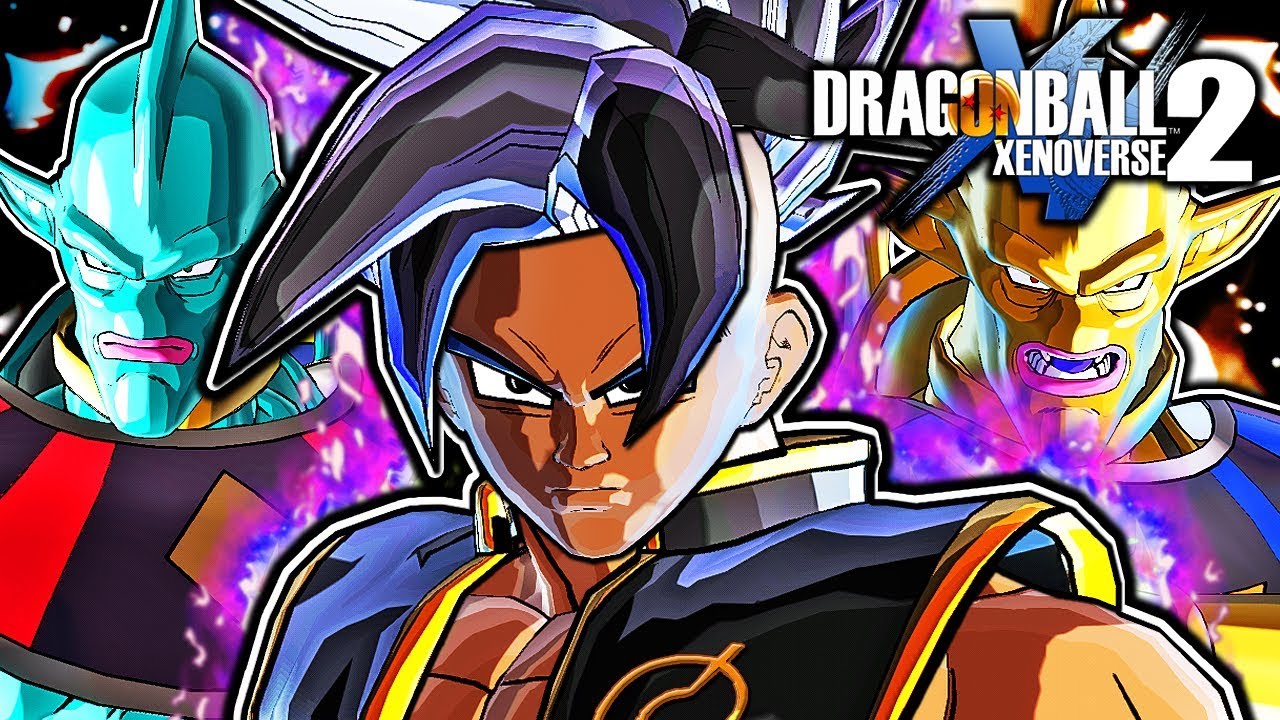 Dragon Ball Xenoverse 2 PC: Whis Trained Adult Uub DLC Pack Mod Gameplay (Super GT Crossover Pack 2)