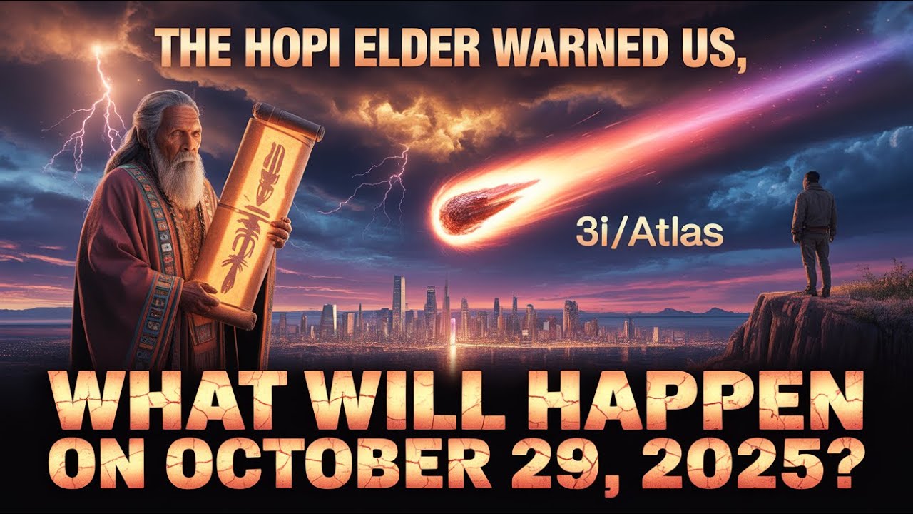 The Alien Comet Hopi Elders Predicted: 3I/Atlas Arrives on October 29, 2025 | Mystic Warnings
