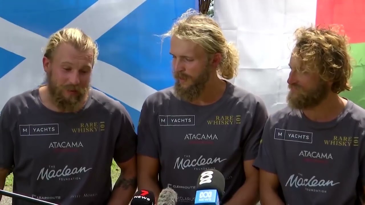 Scottish brothers claim new record for Pacific rowing | REUTERS
