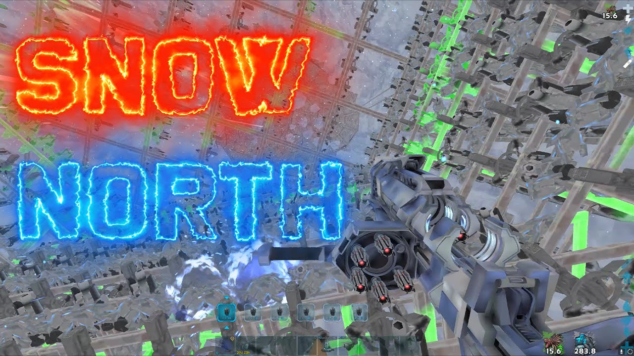Wiping CAVE EDITED Snow North | Ark PvP | Bbx - #op #unraidable #solo