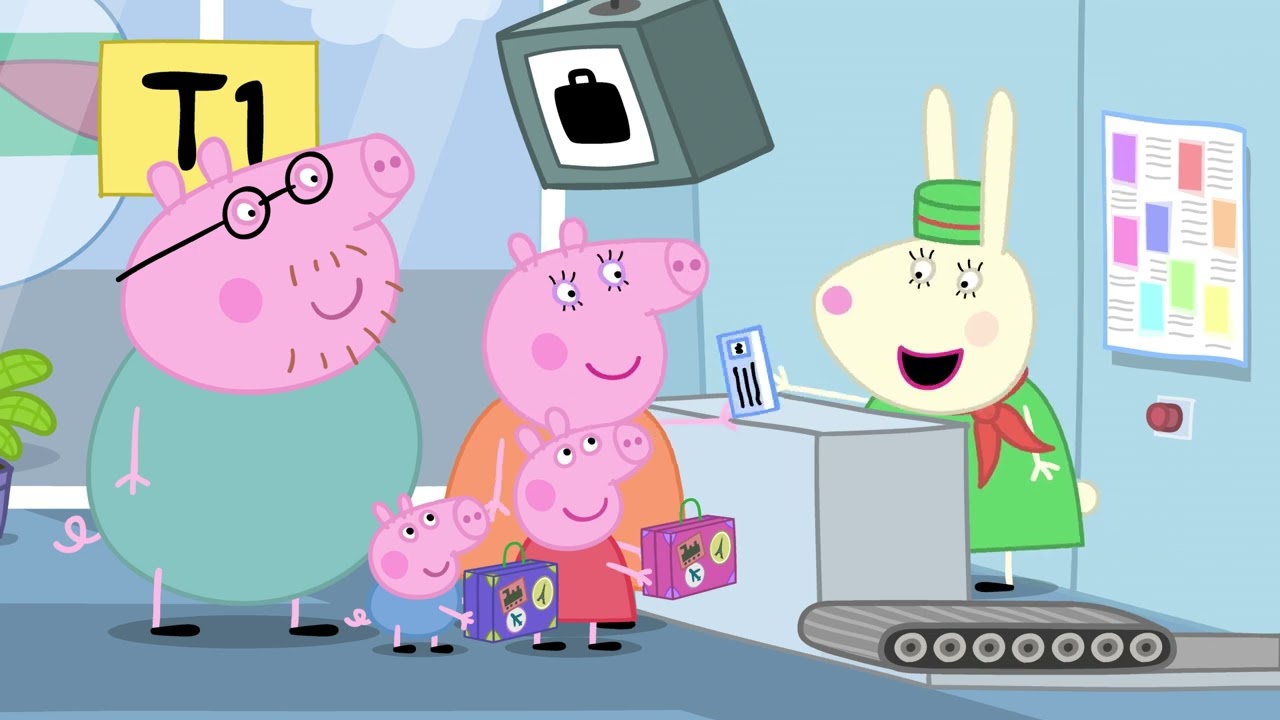 Voando de férias! 🐷✈️ Peppa Pig em Português Brasil