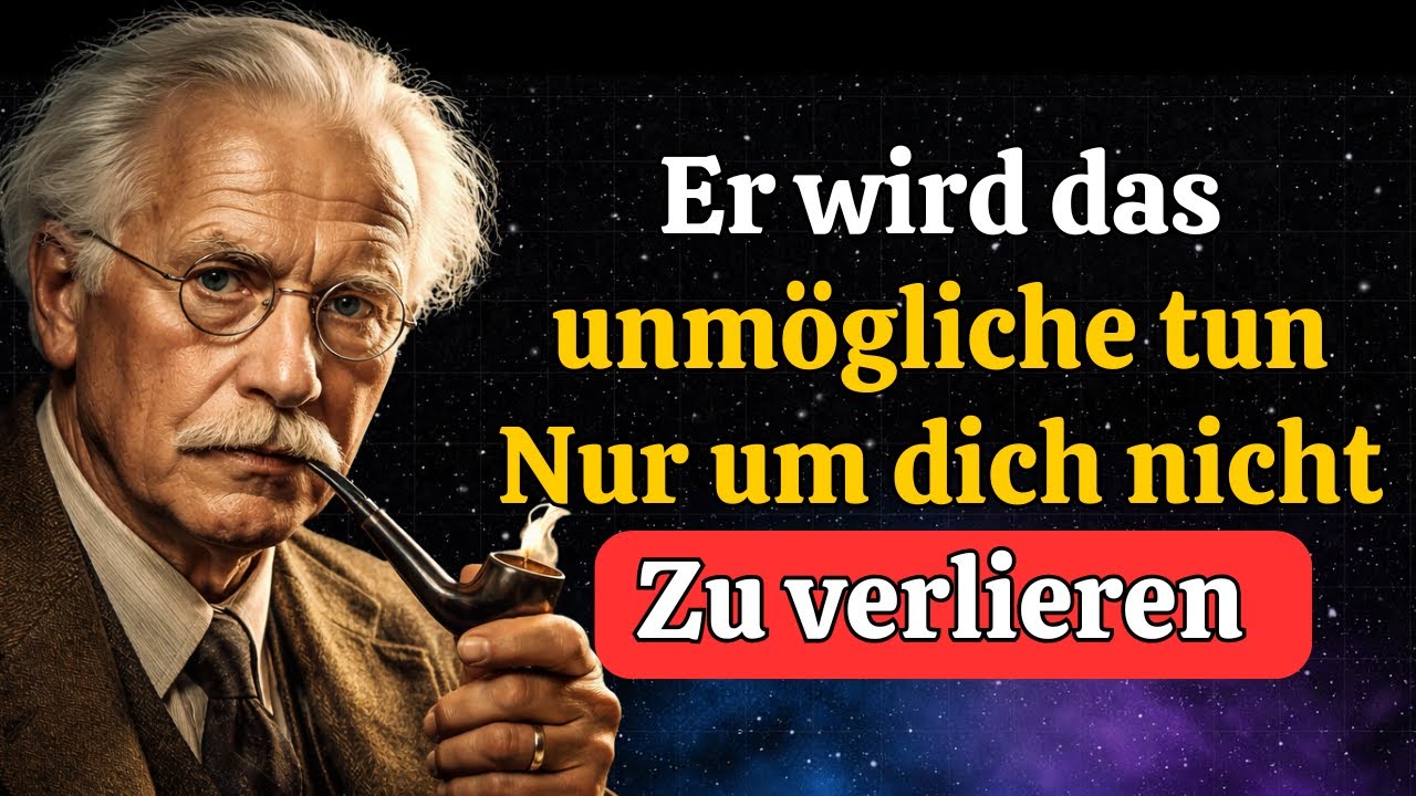 Diese Person tut etwas völlig Unerwartetes, um dich nicht zu verlieren | Carl Jung