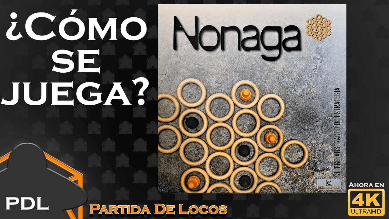 Nonaga &iquest;c&oacute;mo se juega? (4k) | Desenchufados | Tutorial | Partida de Locos
