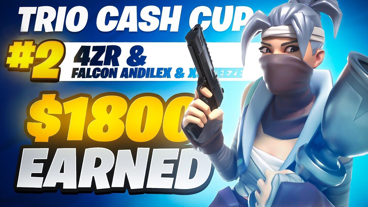 2ND PLACE TRIO CASH CUP 🏆 (1,800$) | 4zr