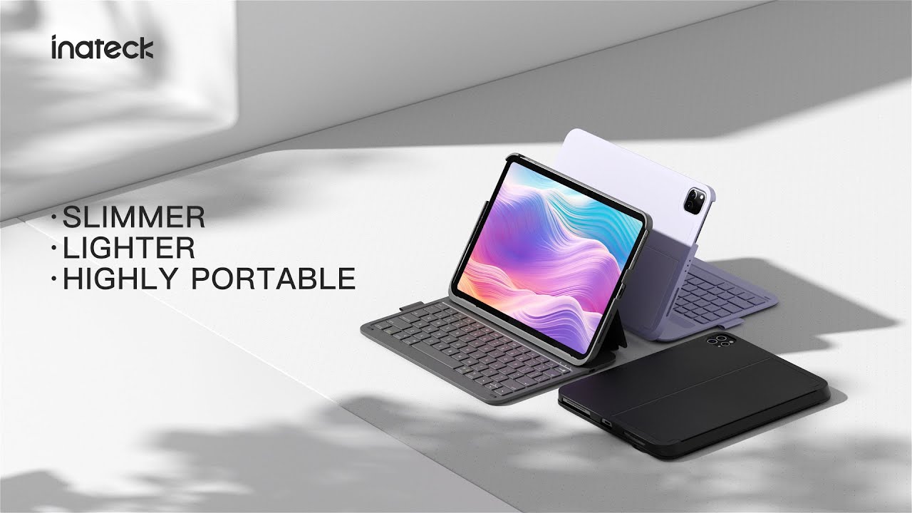 Inateck BK2007: Keyboard for iPad Air 10.9-inch (6/5/4), iPad (10th), iPad Pro 11-icnh (4/3/2/1)