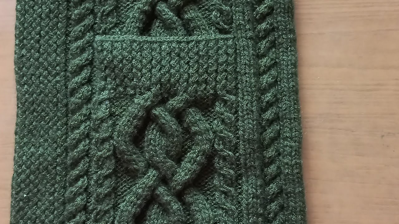 How to make a pocket on Ladies sweater design #62(pocket bunne tarika)(In Nepali)