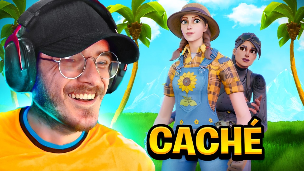 Il ETAIT CACHE en GAME FORTNITE... Jusqu'à ce que !