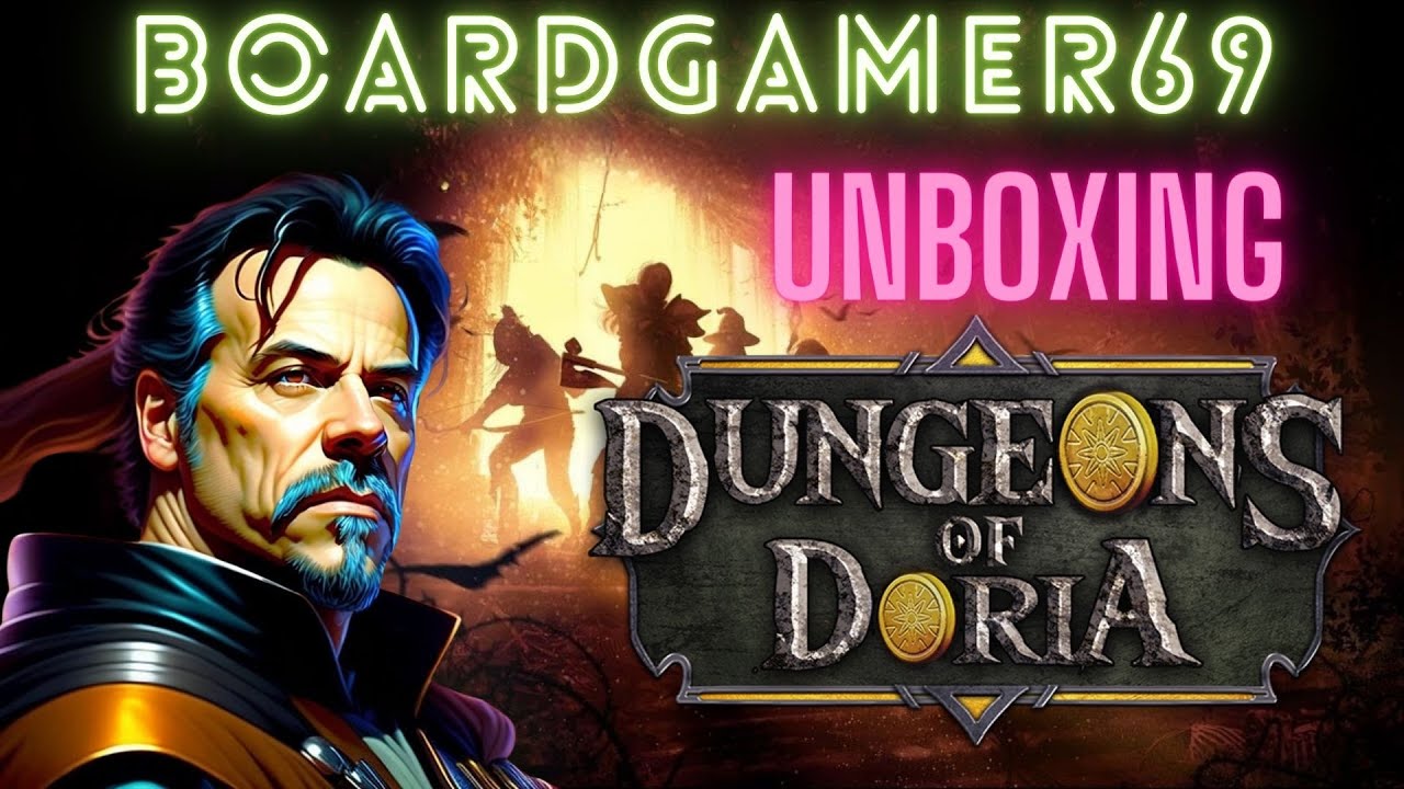 Dungeons of Doria : Unboxing