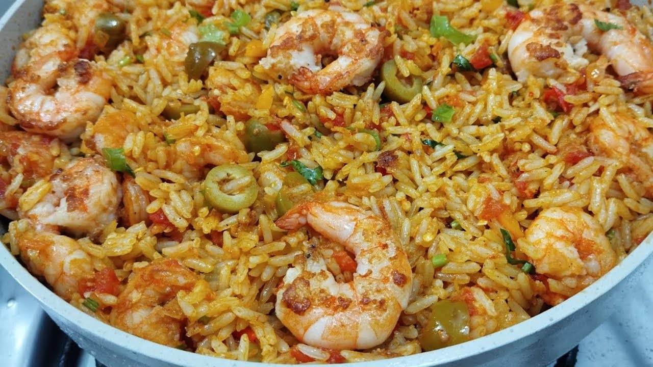 COMO FAZER ARROZ COM CAMARÃO 🍤🦐