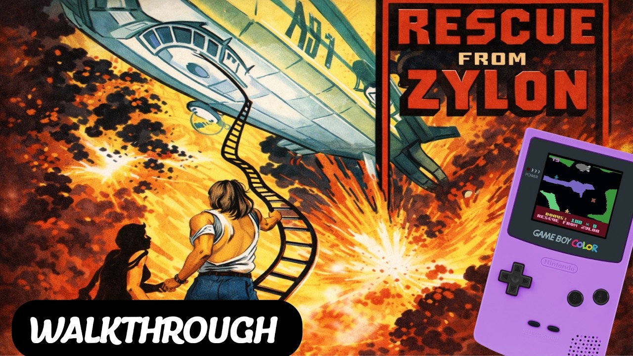 Rescue From Zylon - Game Boy Color Walkthrough video
