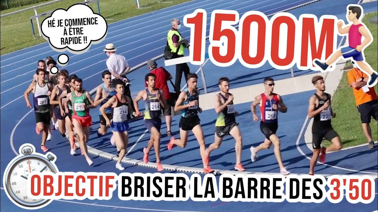 1500m - -3min50 ? - Séance Spé 1500m: 2x1000m R'10 - Courir avec un Rhume ! - Meeting de Troyes