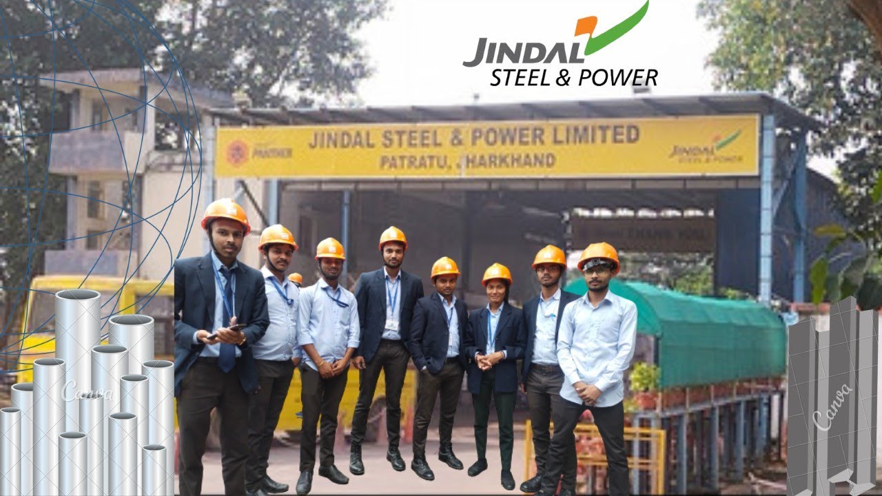JSPL PATRATU JINDAL STEEL AND POWER PLANT (RAMGARH) \\ VISIT THROUGH INSTITUTE