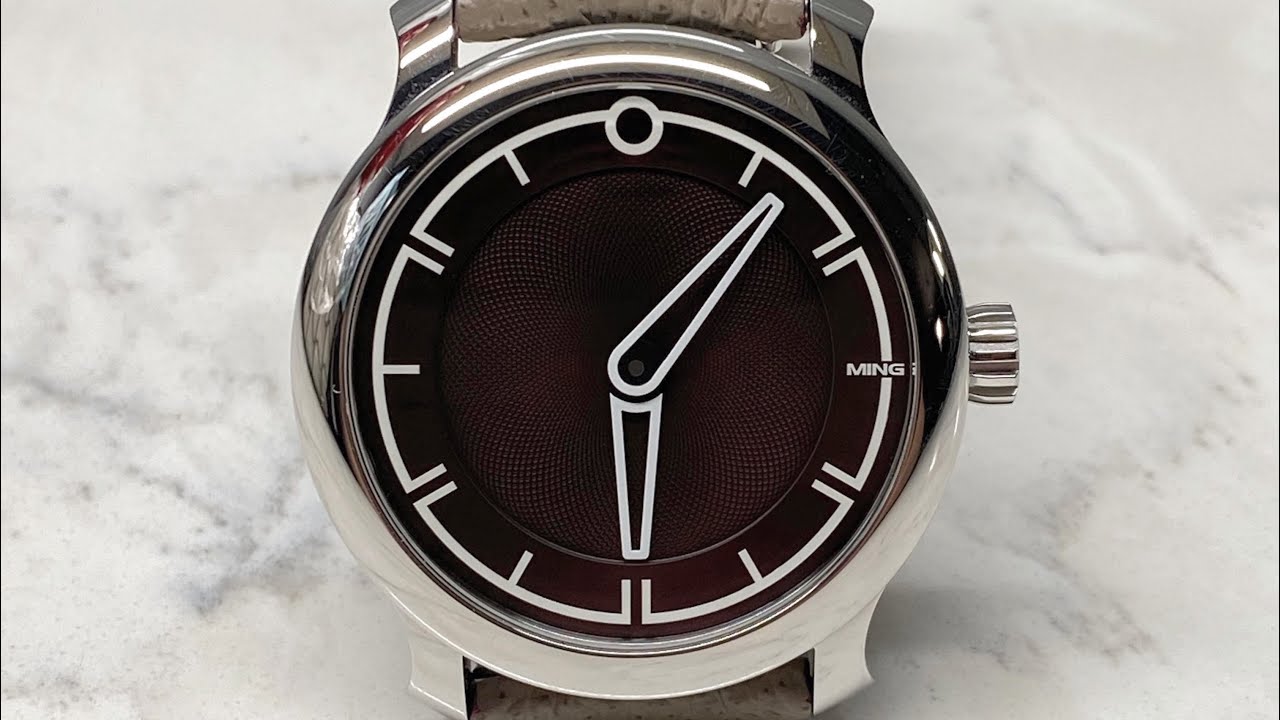 Ming 17.09 Burgundy Automatic (38mm) Watch Review