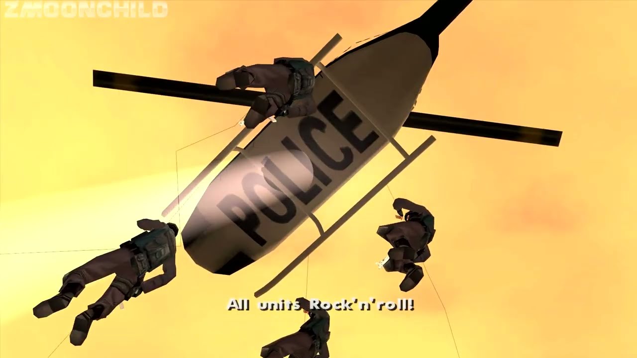 Воссоединение семей с 4-звёздочным уровнем розыска — Los Santos Finale, миссия 1 — GTA San Andreas