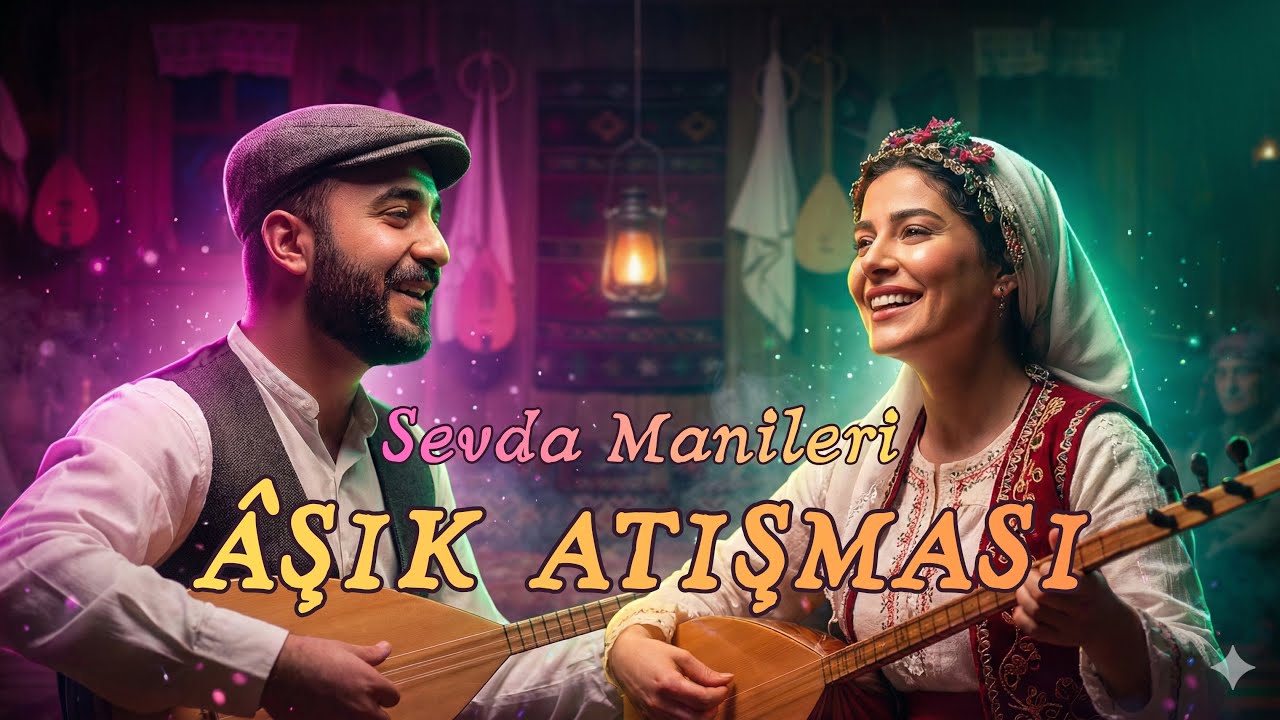 ÂŞIK ATIŞMASI | Sevda Manileri | Bağlama ile Erkek & Kadın Düet