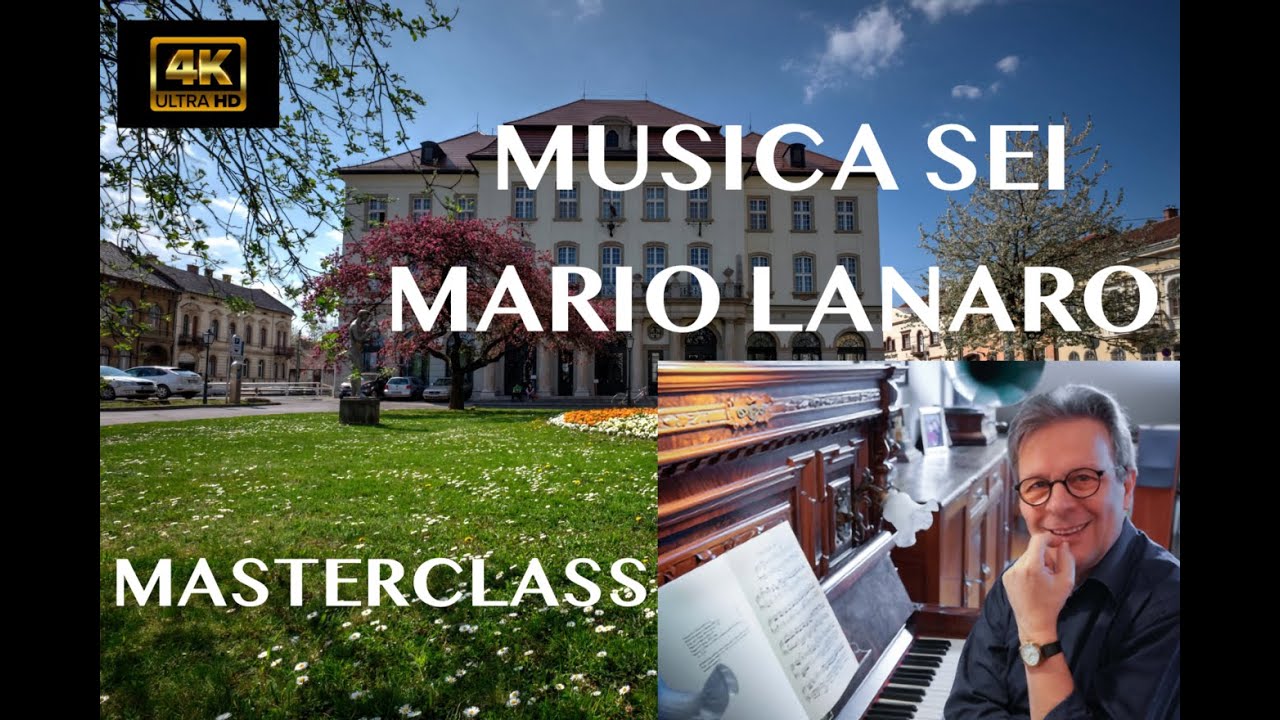 Mario Lanaro: Musica sei (Mesterkurzus-koncert, Zenepalota, Miskolc, 2023.11.12.)