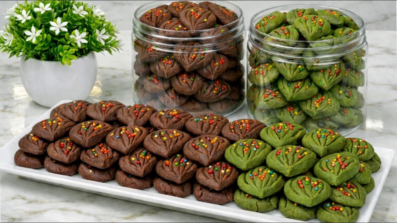 KUE KERING LEBARAN TANPA OVEN‼️ SIMPLE EKONOMIS| COOKIES CHOCOLATOS UNTUK ISIAN TOPLES LEBARAN 2026