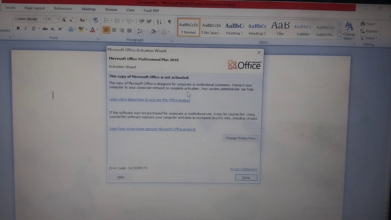 Как остановить/исправить проблему с всплывающим окном мастера активации Microsoft Office на любом...