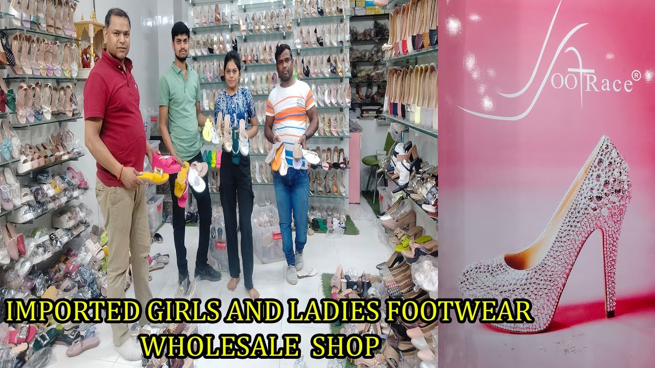 👠 Review on wholesale market |imported ladies sandals |karol bagh footwear market |footrace