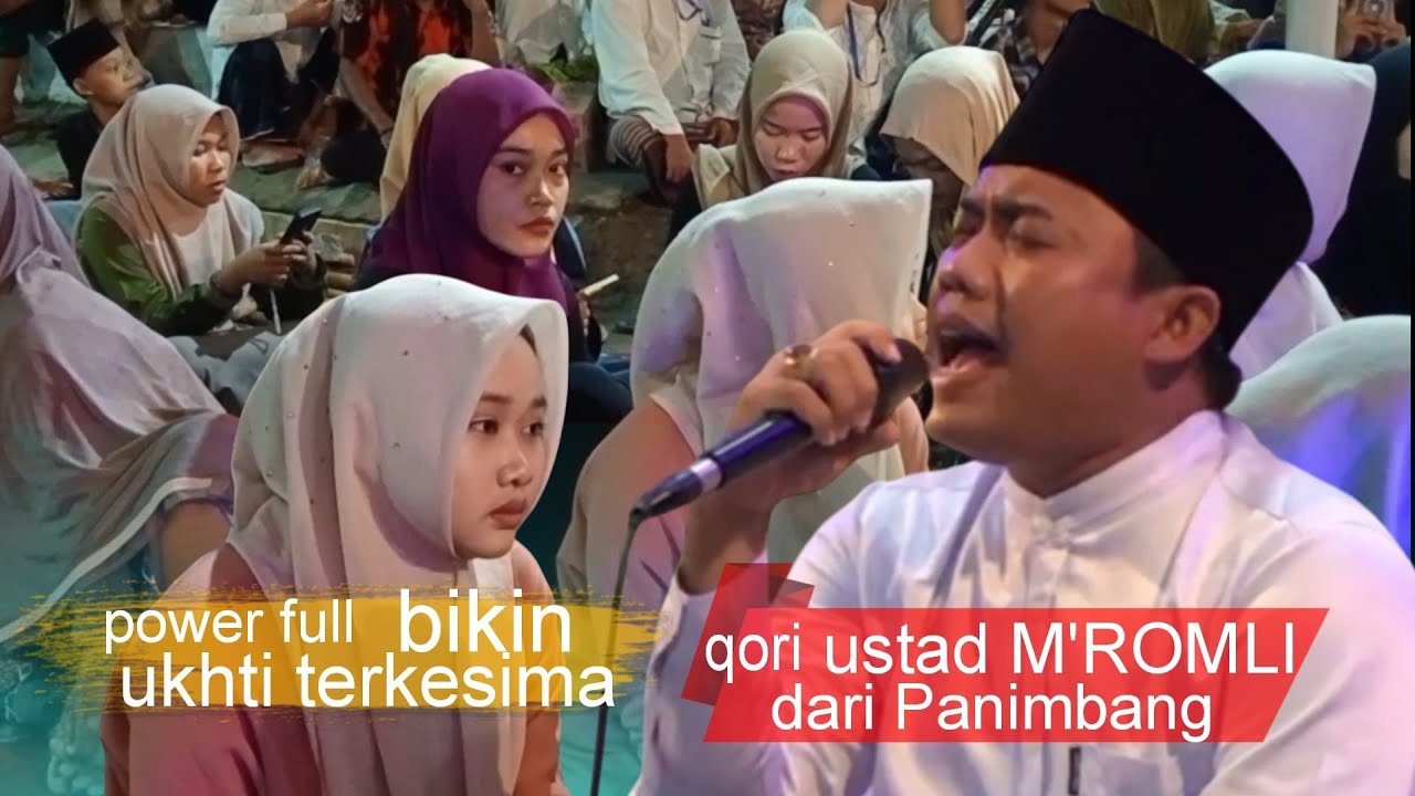 🛑 POWER PULL qori ust M'ROMLI dari Panimbang_ISRA MI'RAJ,di kp jambu karya 2025
