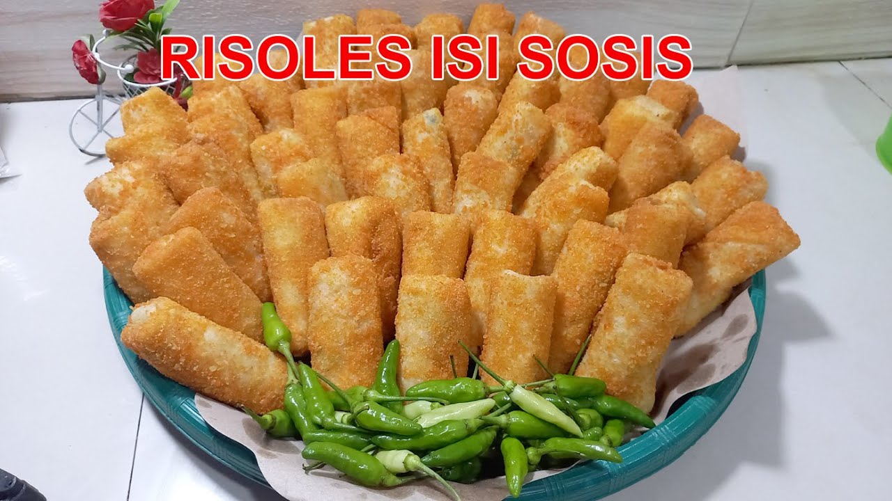 RESEP RISOLES SAYUR UNTUK JUALAN | MODAL 30.000 SAJA UNTUNG BANYAK