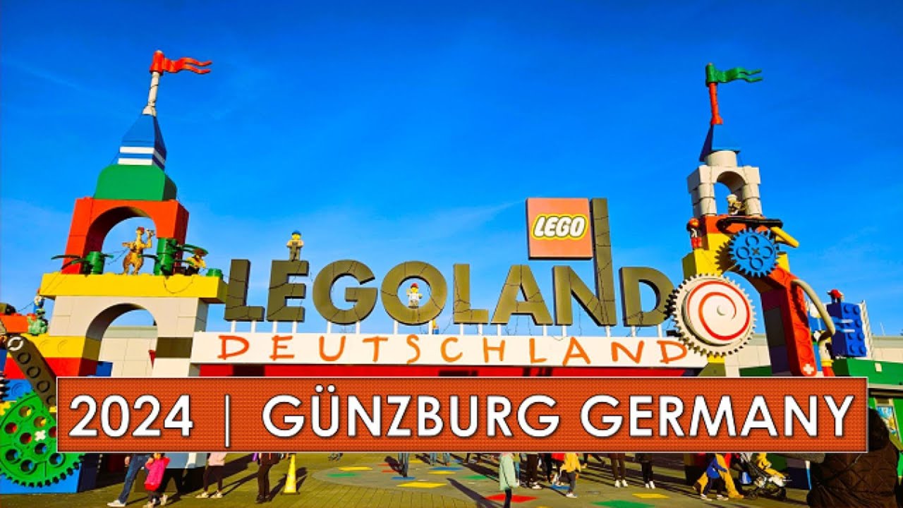 LEGOLAND Deutschland 2024 | Günzburg 🇩🇪 | Walking Tour | Best attractions Lego City Miniland #lego 🏰
