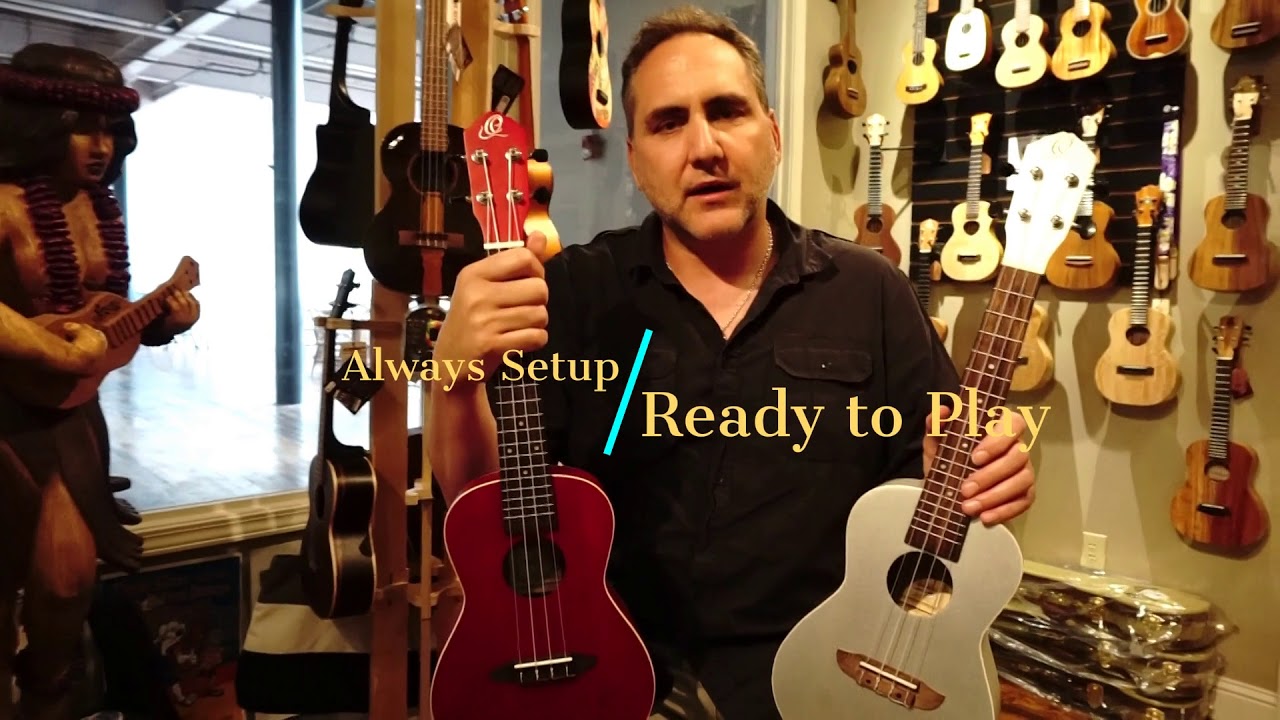Ortega Earth Series Concert Ukuleles Demo by UKE Republic