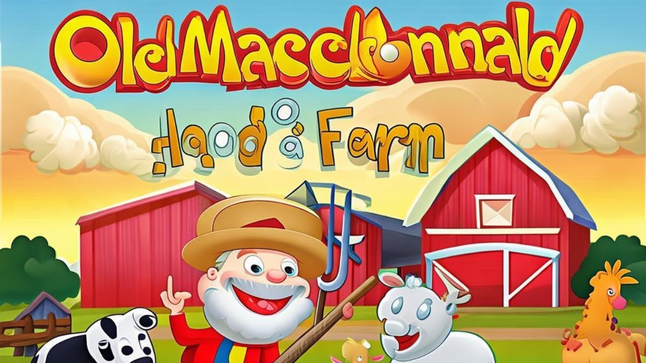 "Old MacDonald Had a Farm | Kids Nursery Rhyme | Fun Animal Song for Children"