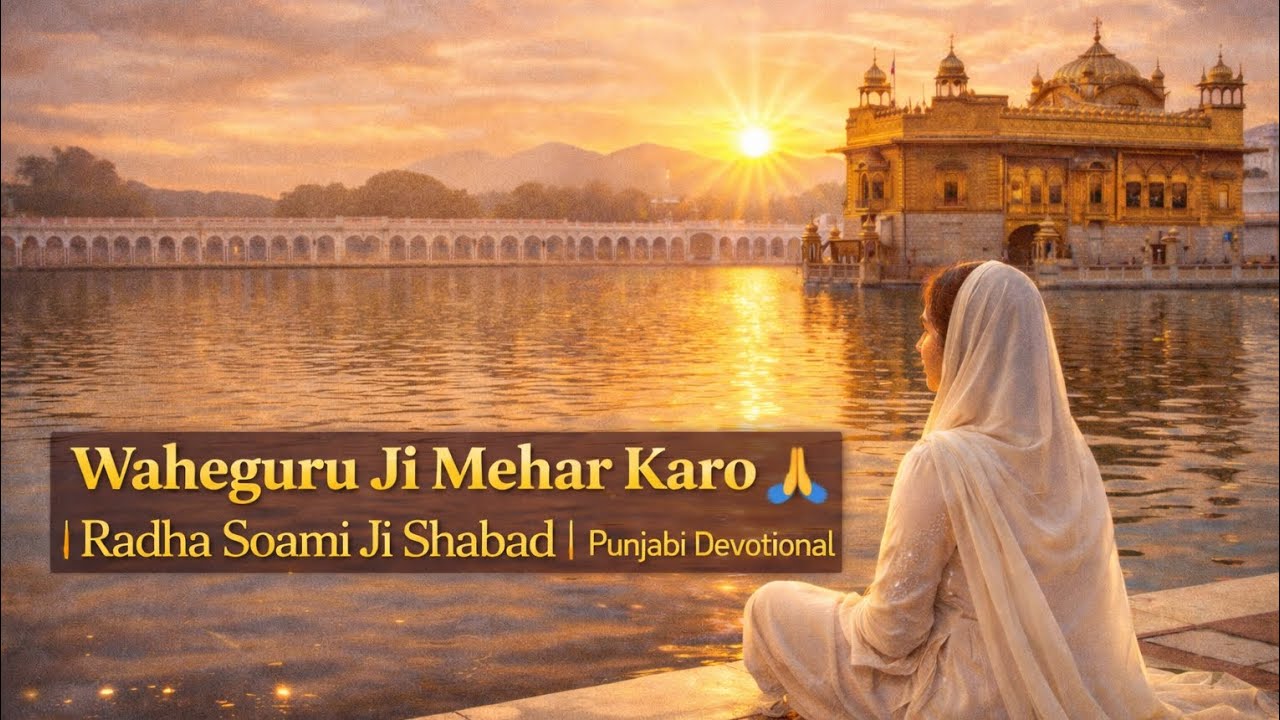 Waheguru Ji Mehar Karo 🙏 | Radha Soami Ji Shabad | Punjabi Devotional