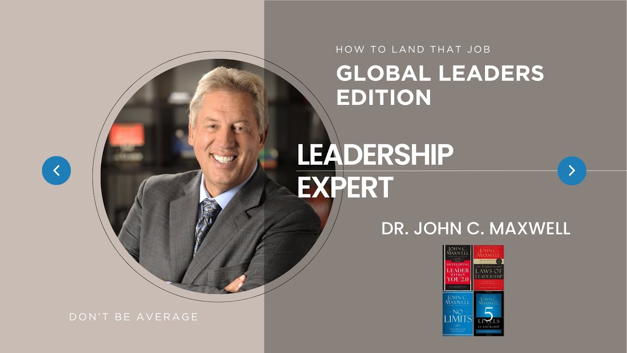 How to Land That Job | John C. Maxwell