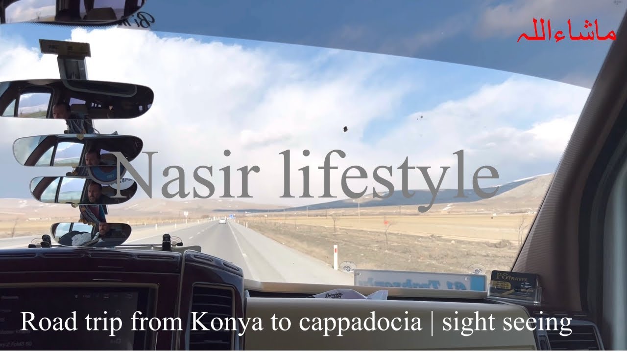Road trip from Konya to Cappadocia | Turkey 🇹🇷 2022