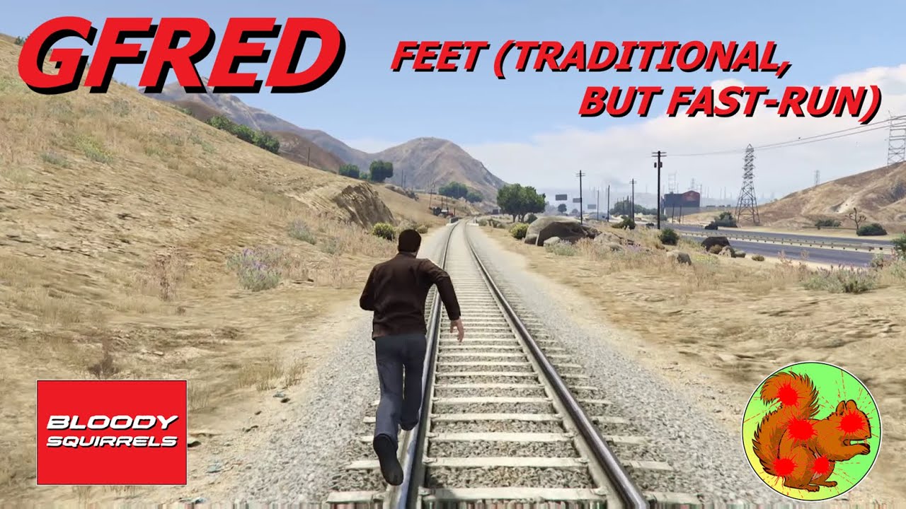 Gfred Feet (Traditional, but Fast-Run) PS5
