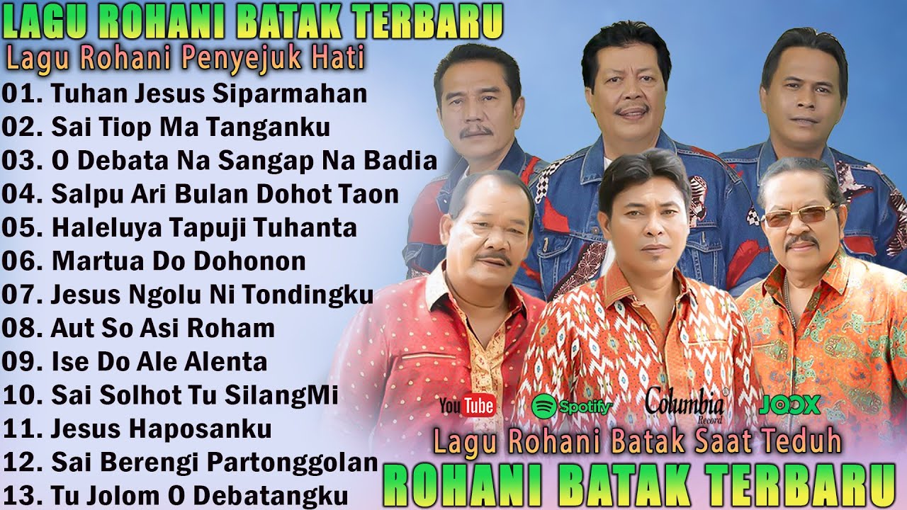 Album Rohani Batak Terbaru 2025 - Lagu Rohani Batak Terpopuler Menguatkan Iman Bikin Hati Sejuk