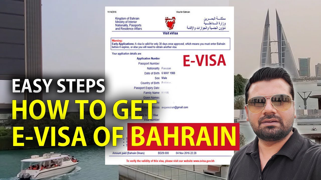 How To Apply Bahrain E Visa in Easy Steps