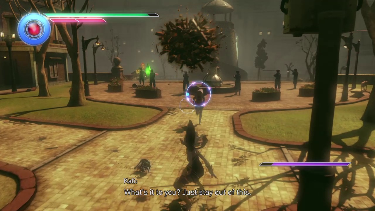 Gravity Rush 2 - Kali Jupiter Guard+Debris Ball Strategy