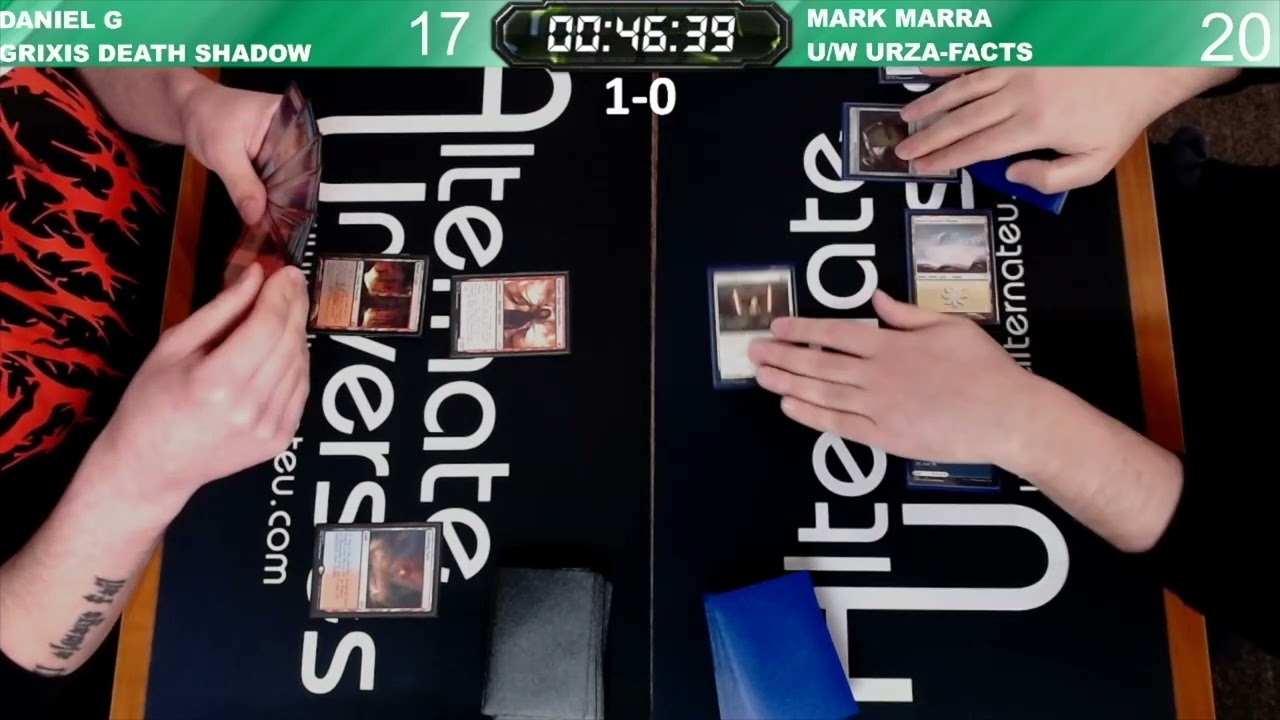 MTG Modern: Grixis Death Shadow vs U/W Urza-Blade