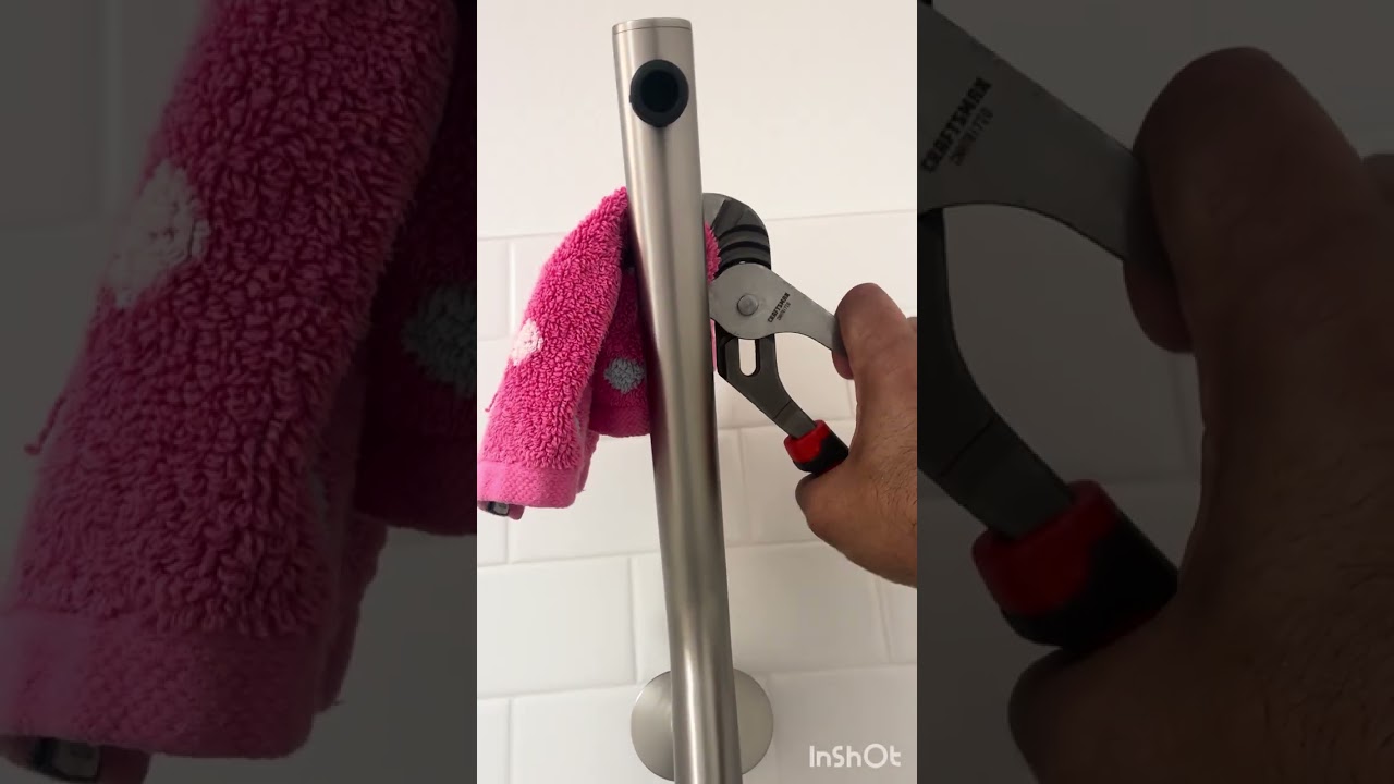 Como instalar una columna de ducha!!