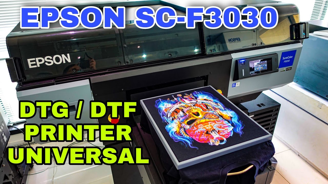 Epson F3030 Printer Kaos DTG/DTF Tercepat di Dunia