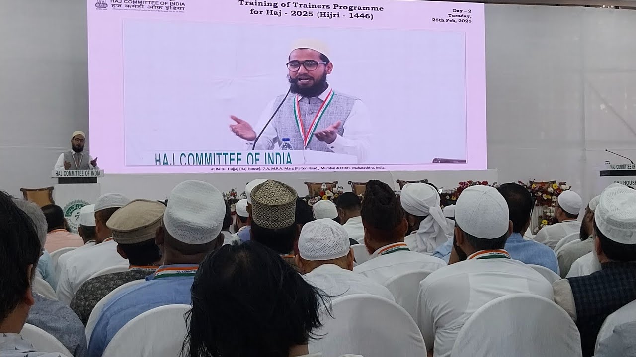 Live Mumbai Trening camp | Hajj Trening Camp | Saiyed Paravez Yamni