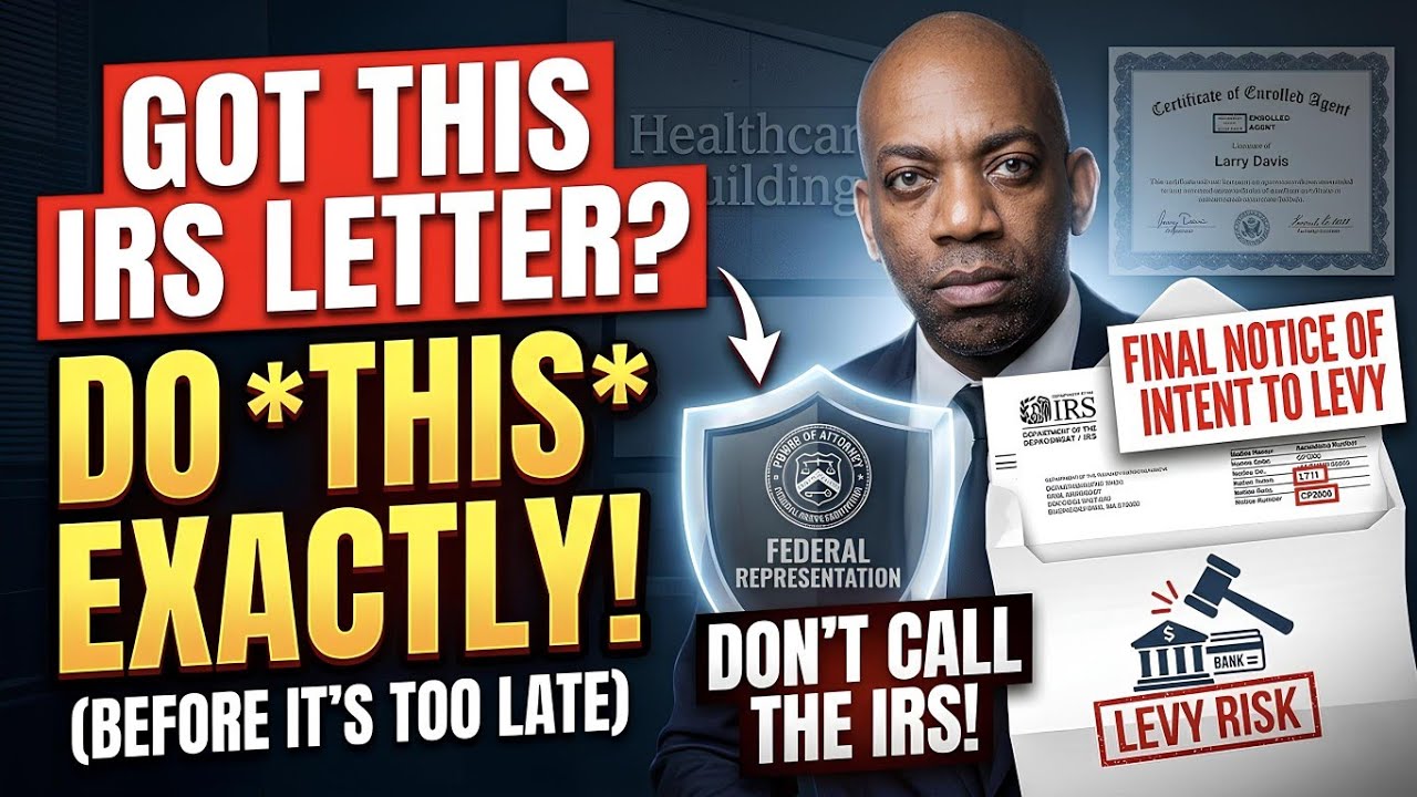 Got an IRS Letter? DO THIS Exactly! (Never Call Them First) 🚨
