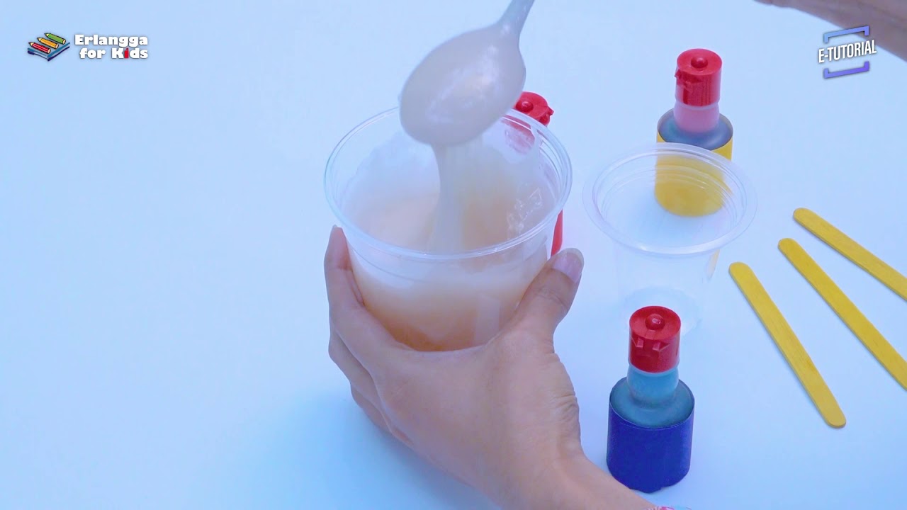 Membuat Adonan | Finger Painting | Erlangga for Kids | E – Tutorial